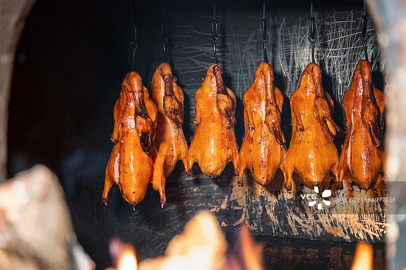 食物烤鸭图片素材