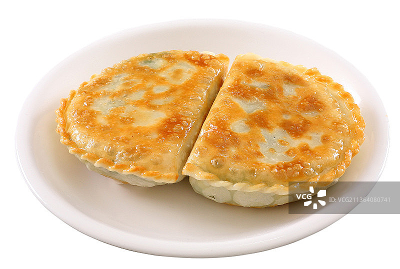 三鲜韭菜盒子图片素材