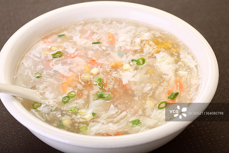 西湖玉米羹图片素材