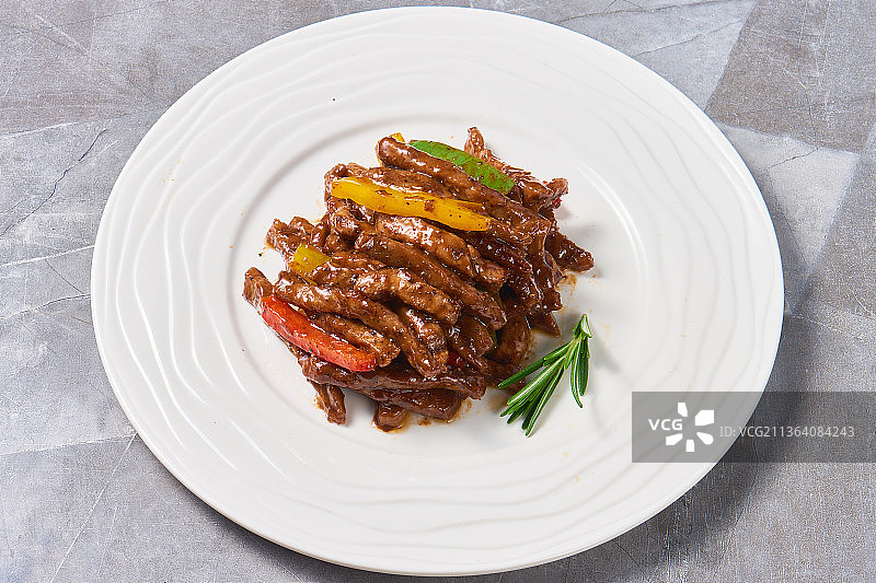 黑椒牛柳图片素材