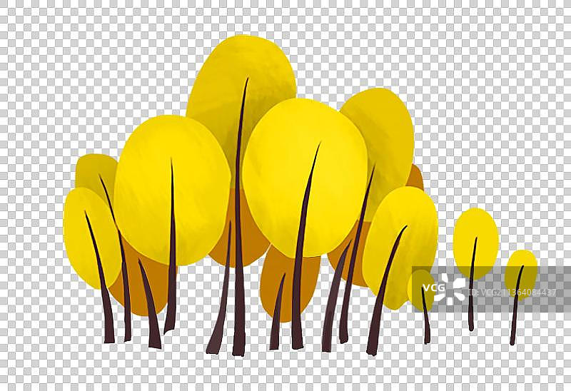 金色森林图片素材