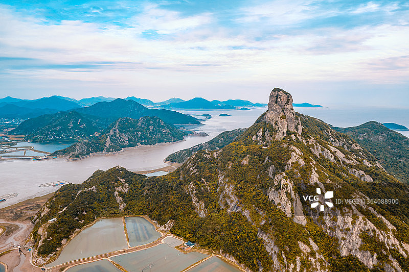 航拍宁波象山花岙岛图片素材