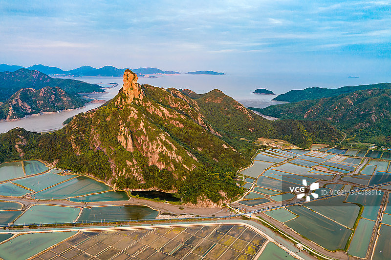航拍宁波象山花岙岛图片素材
