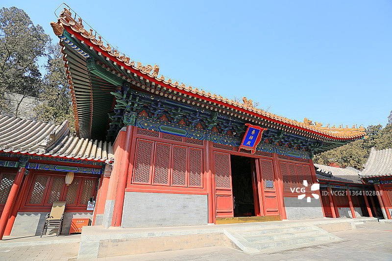 北京市石景山区法海寺：药师殿图片素材