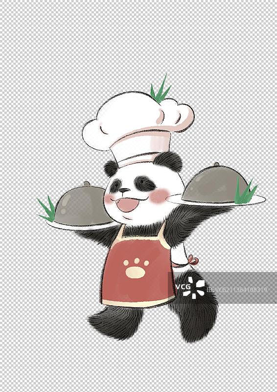 吃货熊猫图片素材