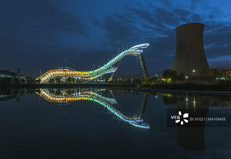 首钢滑雪大跳台图片素材