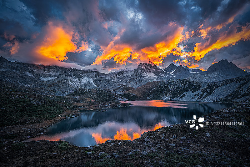 川西党岭图片素材