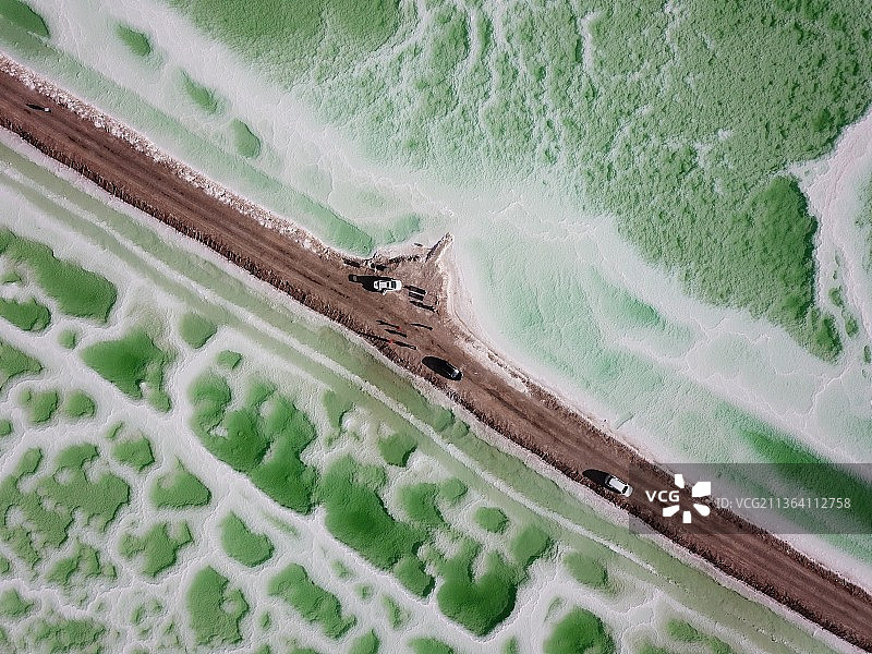 青海翡翠湖图片素材