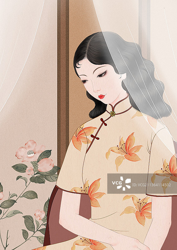 民国风图片素材