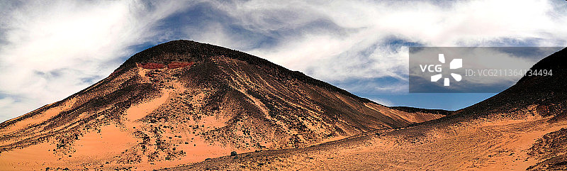 埃及黑色沙漠山景图片素材