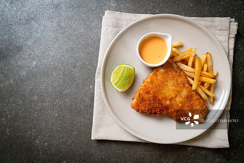 炸鱼薯条图片素材