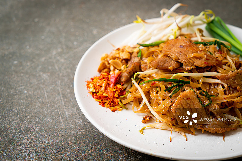 猪肉炒米粉图片素材