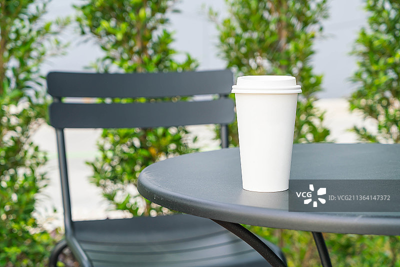 咖啡店里的咖啡杯图片素材