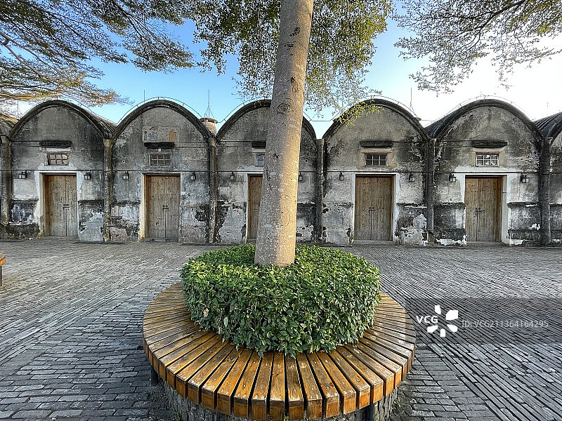 深圳大鹏所城古建筑街道图片素材