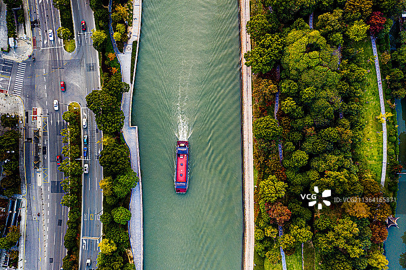 苏州市南部水乡景色图片素材