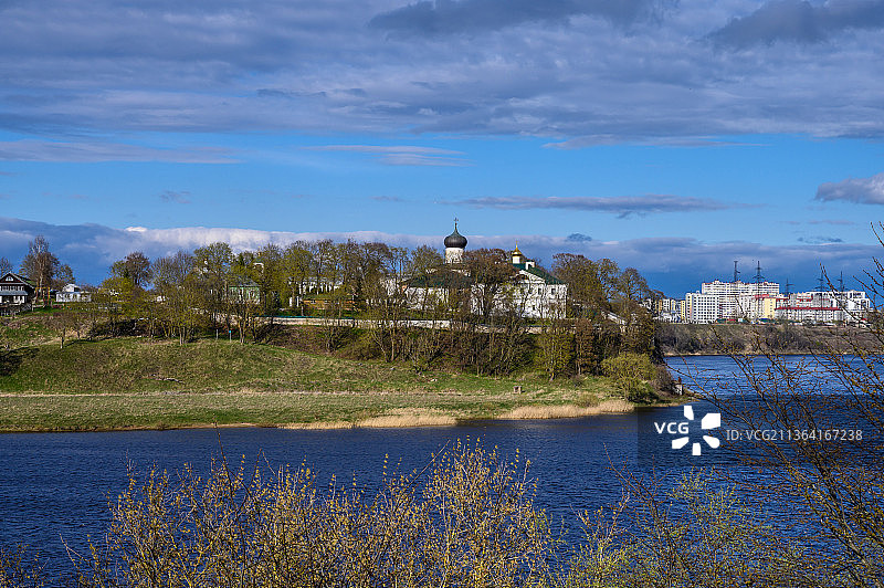 斯涅托戈尔斯克修道院城市美景图片素材