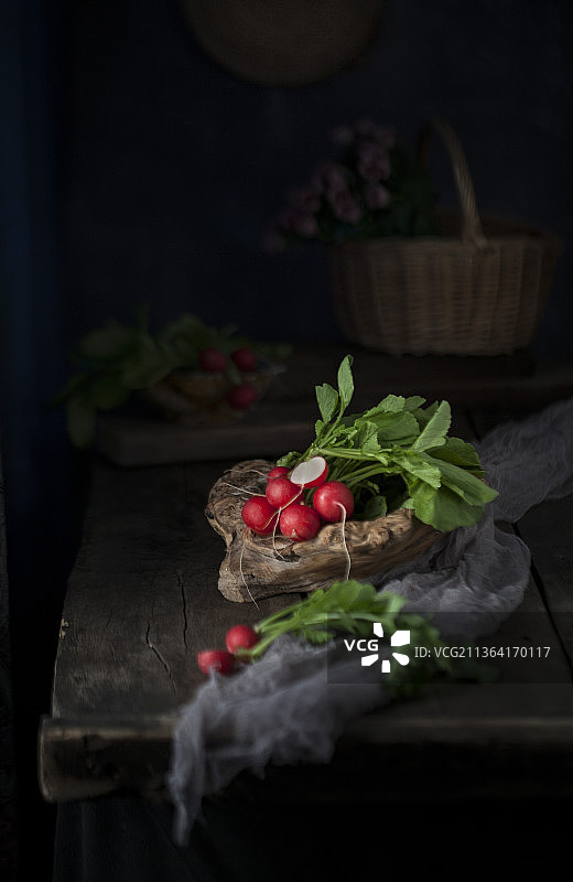 樱桃萝卜图片素材