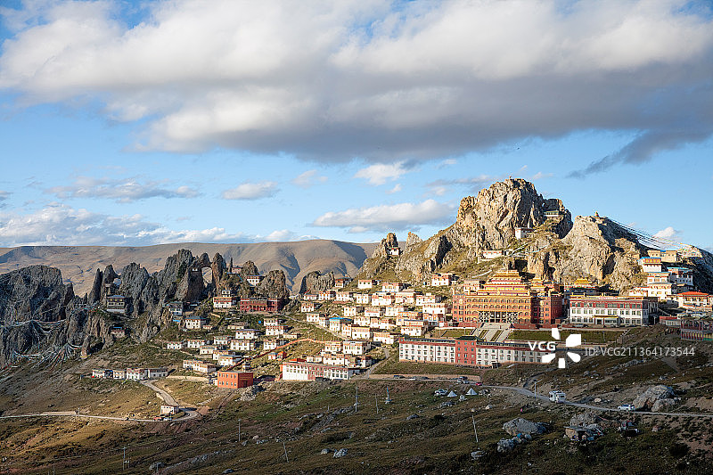 丁青 孜珠寺图片素材