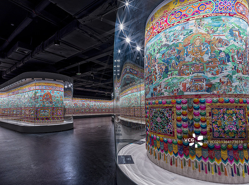 青海藏文化博物馆图片素材