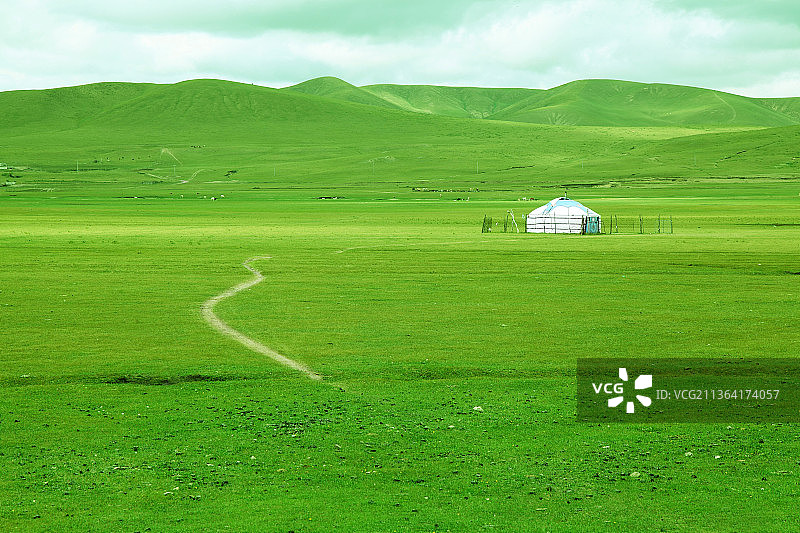 内蒙古赤峰贡格尔草原图片素材