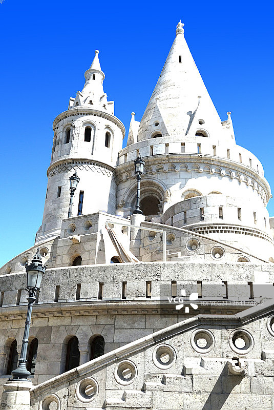 匈牙利布达佩斯 渔人堡图片素材