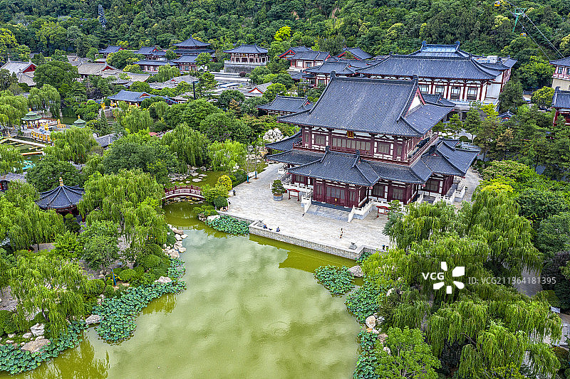 西安清华池图片素材