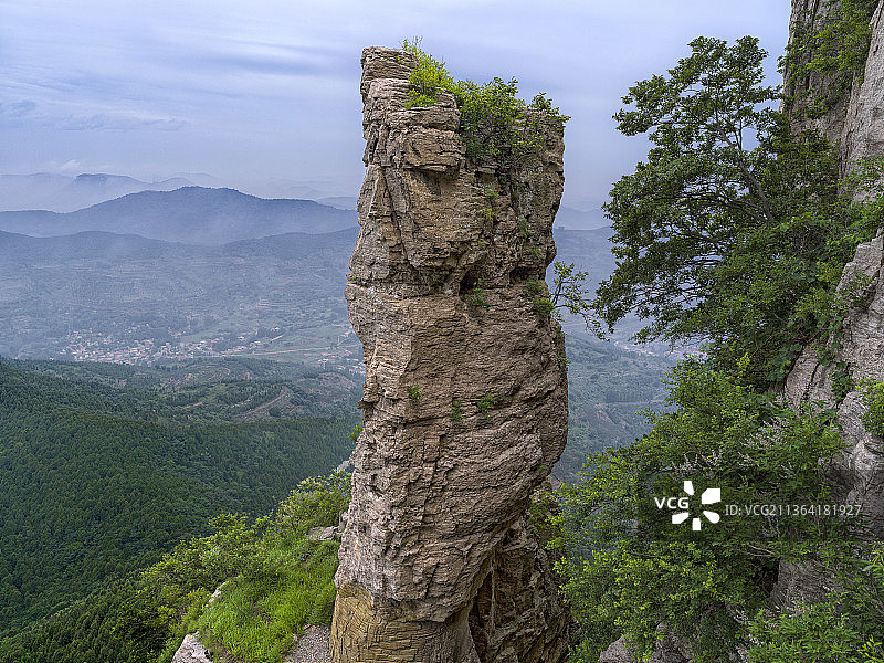 山东抱犊崮景区图片素材