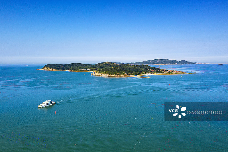 蓬莱大黑山岛图片素材