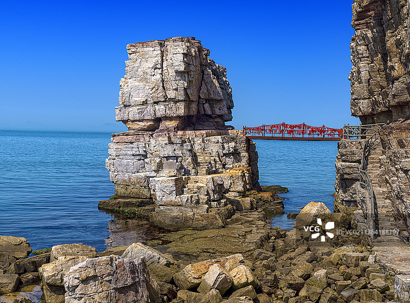 大黑山岛龙爪山图片素材