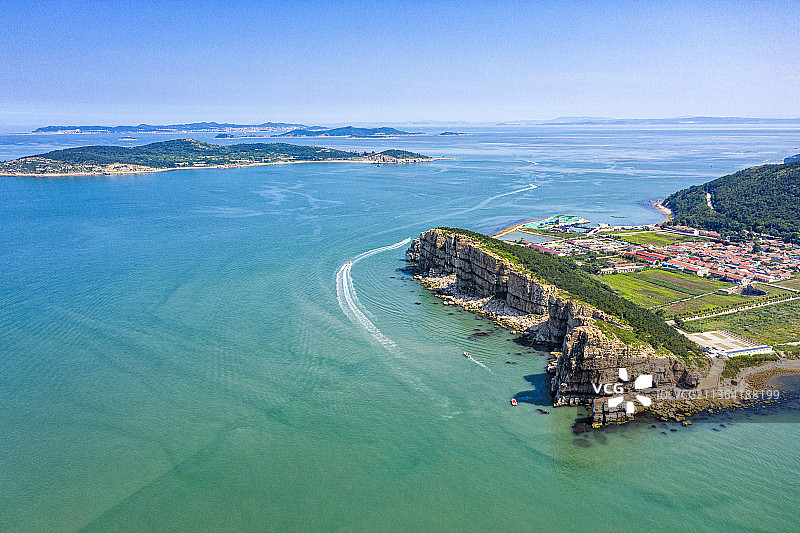 大黑山岛龙爪山图片素材