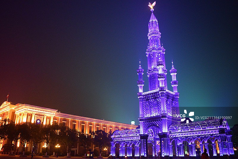 飞马水城图片素材