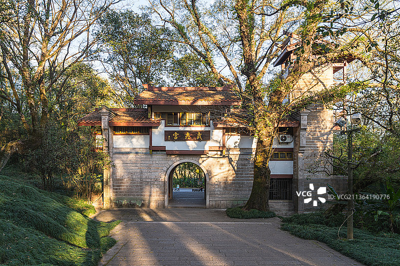 福建武夷山国家公园武夷宫图片素材