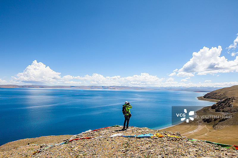 西藏纳木错风光图片素材