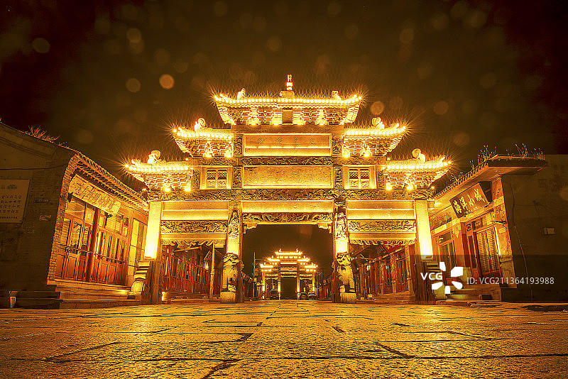 兴城古城祖氏牌坊图片素材
