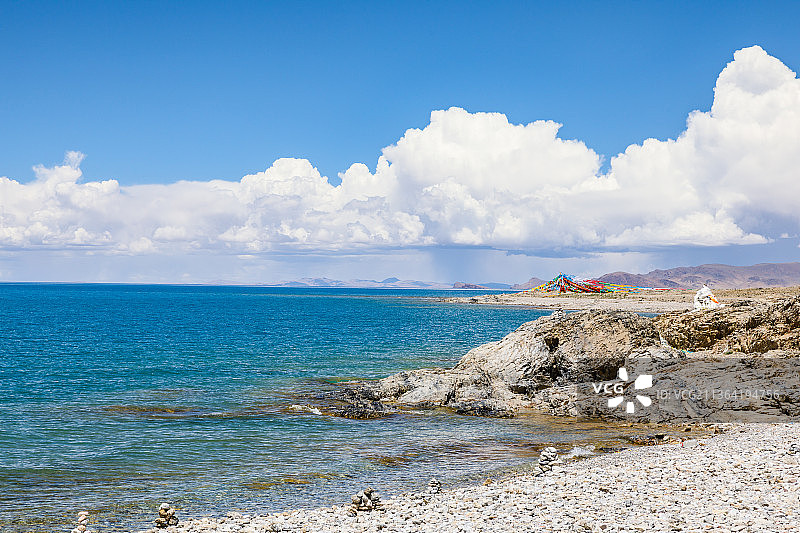 西藏拉萨纳木错风光图片素材