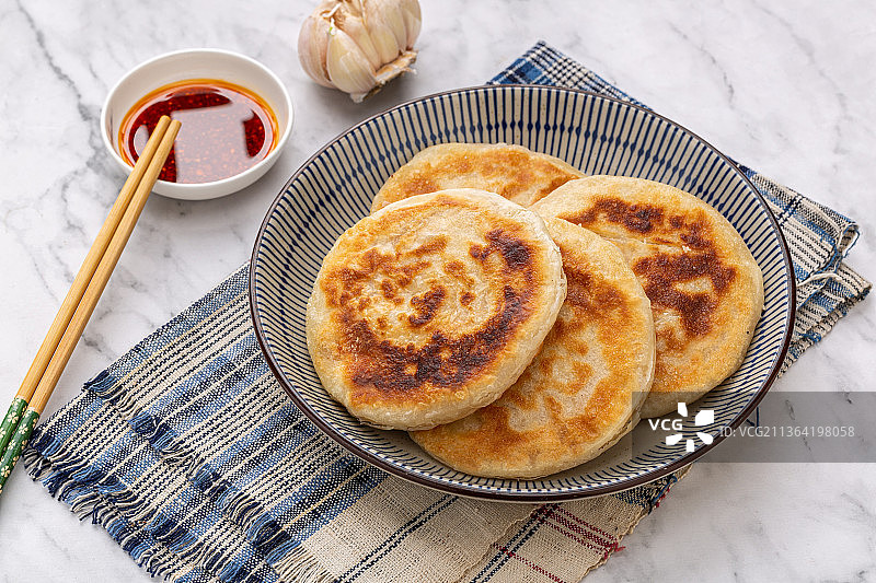 奥尔良鸡肉馅饼图片素材