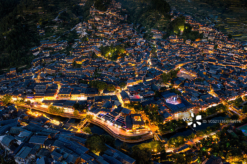 西江千户苗寨图片素材