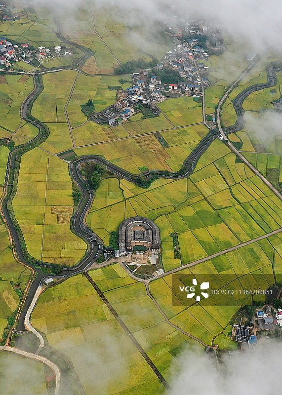 云雾畲乡图片素材