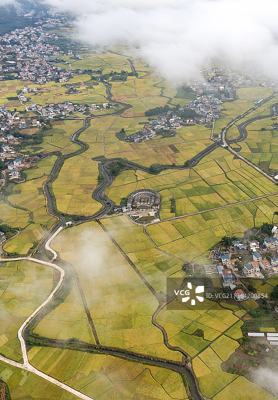 云雾畲乡图片素材