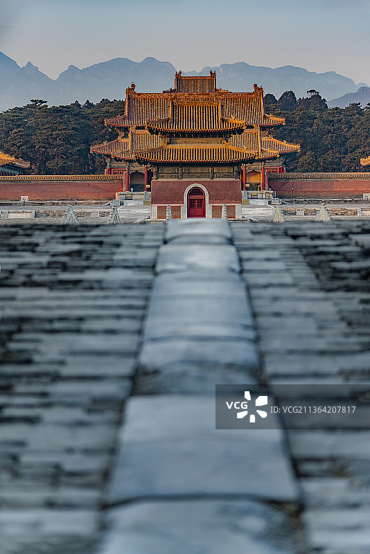 清西陵建筑风光图片素材
