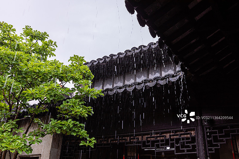 江苏苏州周庄玉燕堂图片素材