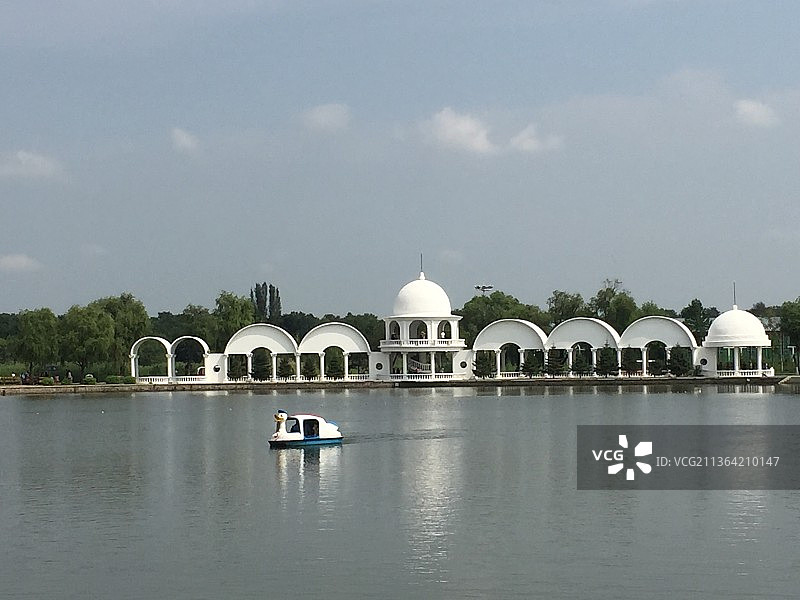 哈尔滨太阳岛太阳湖图片素材