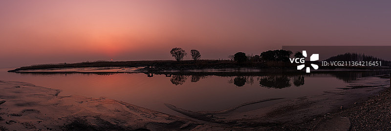 崇明西沙湿地图片素材