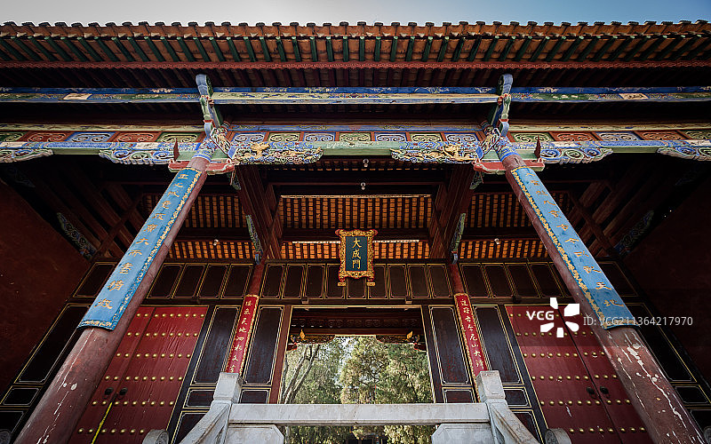 云南玉溪通海县文庙图片素材