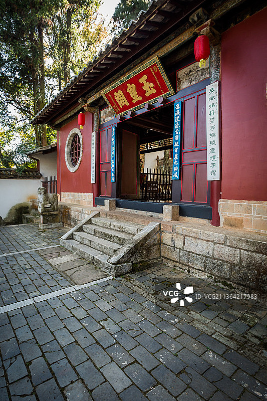 云南玉溪通海县文庙图片素材