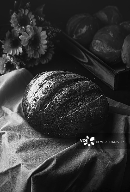 餐桌上食物的特写图片素材