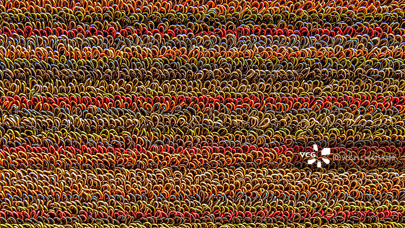 彩色面料特写图片素材