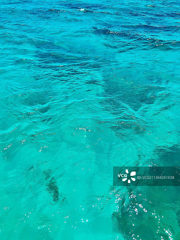 古纳埃及红海海水全画幅水波纹照片图片素材