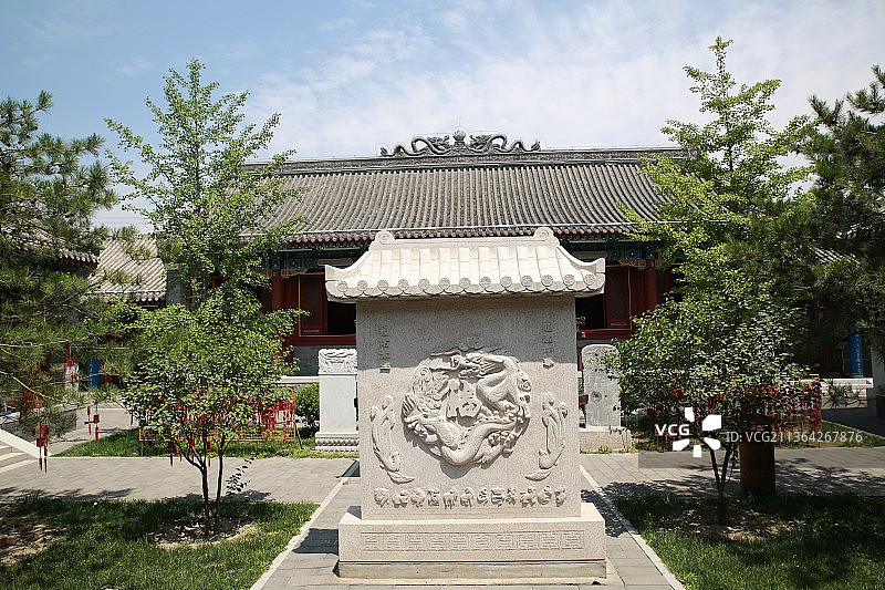 北京高碑店村：龙王庙龙王殿图片素材