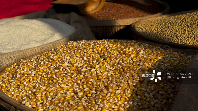 五谷丰登杂粮粮食图片素材